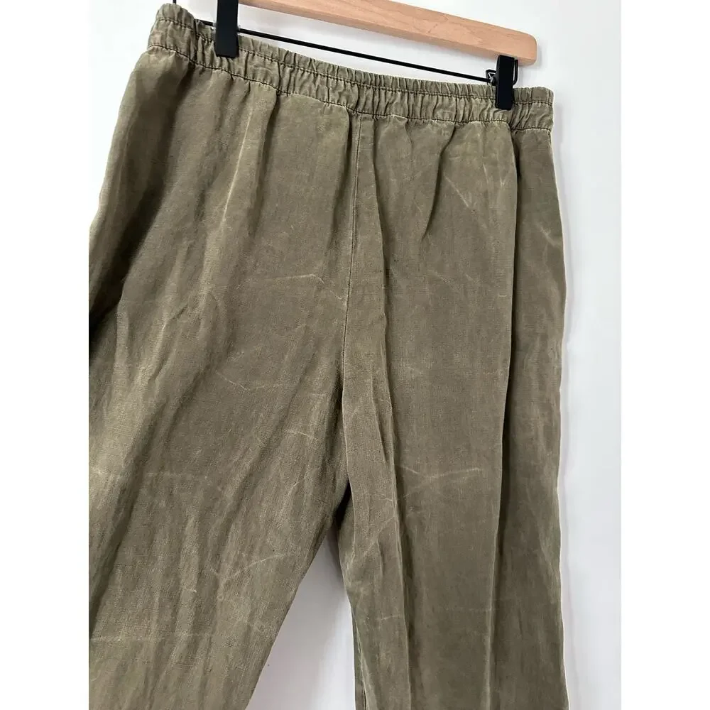 Zara Green Trouser Pant size Small